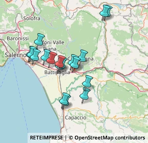 Mappa Via Guido SCOCOZZA, 84025 Eboli SA, Italia (13.78056)