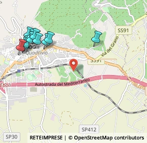 Mappa Via Guido SCOCOZZA, 84025 Eboli SA, Italia (1.34636)