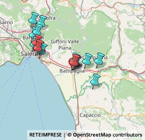 Mappa Via Dante Alighieri, 84091 Battipaglia SA, Italia (13.76438)