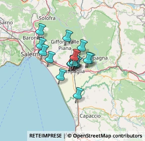 Mappa Via Dante Alighieri, 84091 Battipaglia SA, Italia (8.11563)