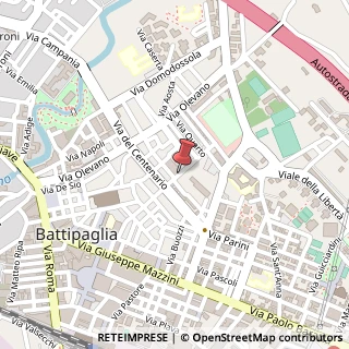 Mappa Via Garigliano, 7, 84091 Battipaglia, Salerno (Campania)