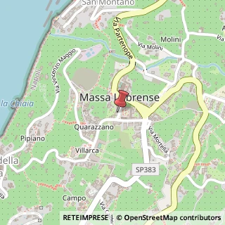 Mappa Via Palma, 42, 80061 Massa Lubrense, Napoli (Campania)