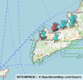 Mappa Via Santa Teresa, 80061 Massa Lubrense NA, Italia (3.71364)