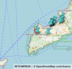 Mappa Via Santa Teresa, 80061 Massa Lubrense NA, Italia (4.25571)