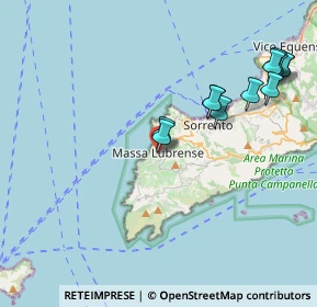 Mappa Via Santa Teresa, 80061 Massa Lubrense NA, Italia (4.68333)