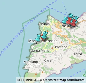 Mappa Via Santa Teresa, 80061 Massa Lubrense NA, Italia (2.35077)