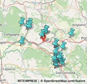 Mappa Contrada Montagnola, 84021 Buccino SA, Italia (15.6885)