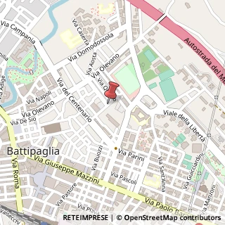 Mappa Via Garigliano, 84091 Battipaglia, Salerno (Campania)