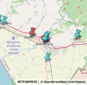 Mappa Via Guarino, 84091 Battipaglia SA, Italia (3.4275)