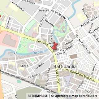 Mappa Via Roma, 28, 84091 Battipaglia, Salerno (Campania)