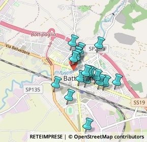 Mappa Via Guarino, 84091 Battipaglia SA, Italia (0.66316)