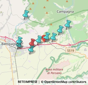 Mappa Via dell'Atletica, 84025 Eboli SA, Italia (3.50636)