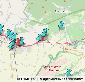 Mappa Via dell'Atletica, 84025 Eboli SA, Italia (5.29333)