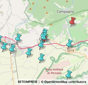 Mappa Via dell'Atletica, 84025 Eboli SA, Italia (4.59077)