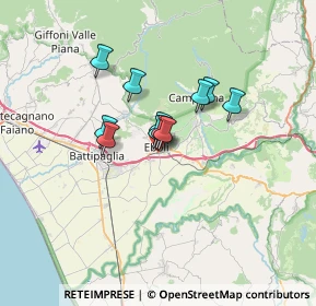 Mappa Via dell'Atletica, 84025 Eboli SA, Italia (4.57545)