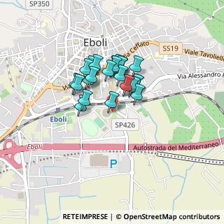 Mappa Via dell'Atletica, 84025 Eboli SA, Italia (0.328)