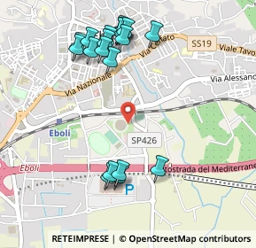 Mappa Via dell'Atletica, 84025 Eboli SA, Italia (0.602)