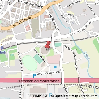Mappa Via dell'Atletica, 84025 Eboli SA, Italia, 84025 Eboli, Salerno (Campania)