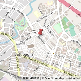 Mappa Via centenario 36, 84091 Battipaglia, Salerno (Campania)