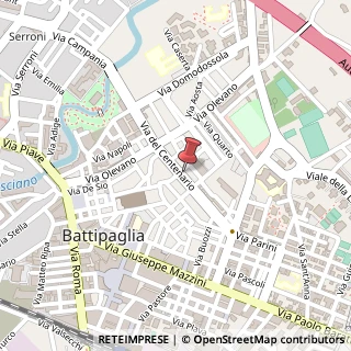 Mappa Via Dante Alighieri, 24, 84091 Battipaglia, Salerno (Campania)