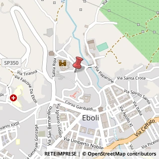 Mappa Via Santa Sofia, 7, 84025 Eboli, Salerno (Campania)