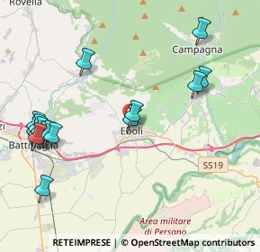 Mappa Piazza Porta Dogana, 84025 Eboli SA, Italia (5.28438)