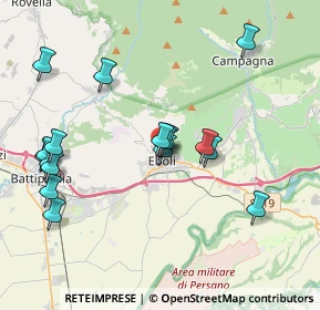 Mappa Piazza Porta Dogana, 84025 Eboli SA, Italia (4.41588)