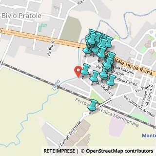 Mappa Via Benedetto Croce, 84092 Bellizzi SA, Italia (0.21379)