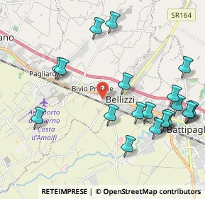 Mappa Via Benedetto Croce, 84092 Bellizzi SA, Italia (2.562)
