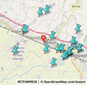 Mappa Via Alfredo Genovesi, 84092 Bellizzi SA, Italia (2.4725)
