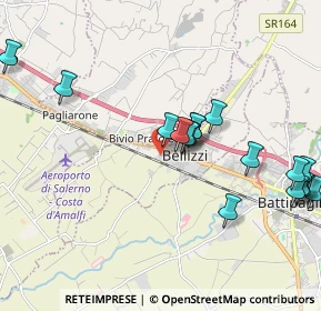 Mappa Via Alfredo Genovesi, 84092 Bellizzi SA, Italia (2.32941)