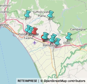 Mappa Via Firenze, 84092 Bellizzi SA, Italia (5.28818)