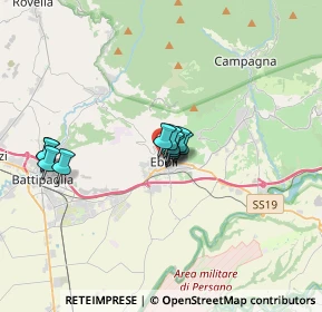Mappa Via Sant'Angelo, 84025 Eboli SA, Italia (2.58091)