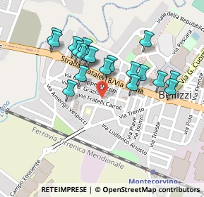 Mappa Via Grazioli, 84092 Bellizzi SA, Italia (0.2225)