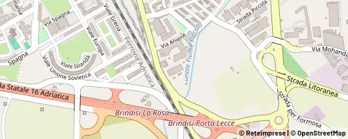 Mappa Brindisi