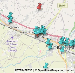 Mappa Via Nazario Sauro, 84092 Bellizzi SA, Italia (2.3495)