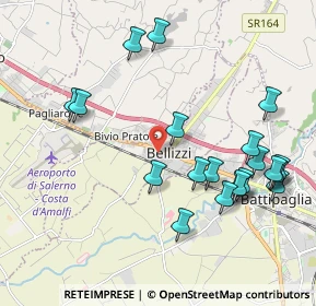 Mappa Via Nazario Sauro, 84092 Bellizzi SA, Italia (2.368)