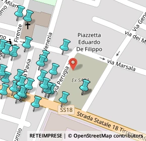 Mappa Via Torino, 84092 Bellizzi SA, Italia (0.08571)