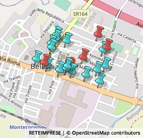 Mappa Via Torino, 84092 Bellizzi SA, Italia (0.181)