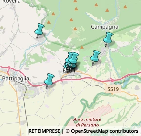 Mappa Piazza Borgo, 84025 Eboli SA, Italia (1.62308)