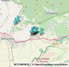 Mappa Piazza Borgo, 84025 Eboli SA, Italia (1.45091)