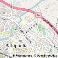 Kort Battipaglia
