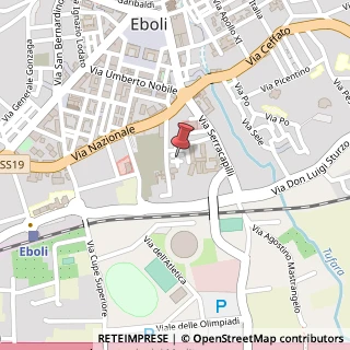 Mappa Via Vito Merola, 11, 84025 Eboli, Salerno (Campania)