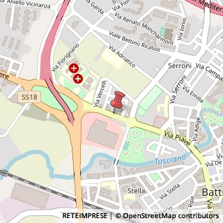 Mappa Via Belvedere, 48, 84091 Battipaglia, Salerno (Campania)