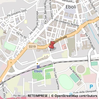 Mappa Via Cupe, 38, 84025 Eboli, Salerno (Campania)