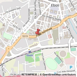 Mappa Viale Epitaffio, 18, 84025 Eboli, Salerno (Campania)