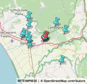Mappa Via Rocco Scotellaro, 84025 Eboli SA, Italia (5.89143)