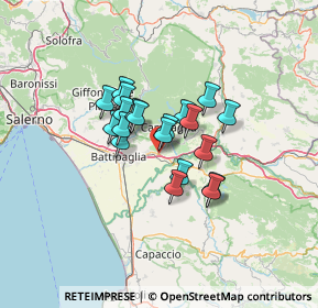 Mappa Via Piante di Cesareo, 84025 Eboli SA, Italia (9.5615)