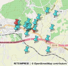 Mappa Via Piante di Cesareo, 84025 Eboli SA, Italia (0.8635)