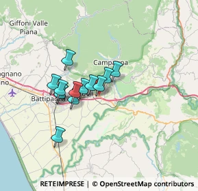Mappa Via Piante di Cesareo, 84025 Eboli SA, Italia (5.29692)